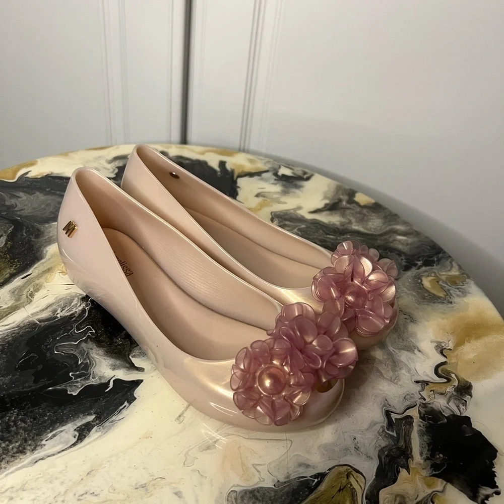 Mini Melissa Ultragirl Springtime Ballet Flat